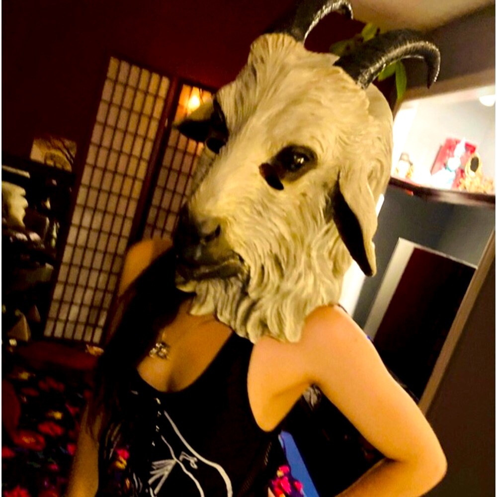 Satanic Goat Mask • Cinema Quality
